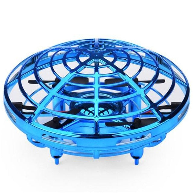 Mini Flying Helicopter UFO RC Drone Hand Sensing Aircraft Electronic Model Quadcopter flayaball Toys Small drohne For Children