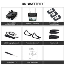 Load image into Gallery viewer, Eachine E520S GPS FOLLOW ME WIFI FPV Quadcopter With 4K/1080P HD Wide Angle Camera Foldable Altitude Hold Durable RC Drone