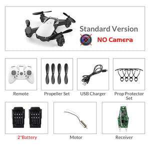 Eachine E61/E61hw Mini Drone With/Without HD Camera Hight Hold Mode RC Quadcopter RTF WiFi FPV Foldable Helicopter VS HS210