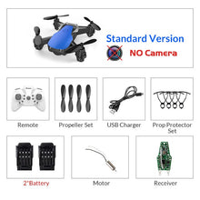 Load image into Gallery viewer, Eachine E61/E61hw Mini Drone With/Without HD Camera Hight Hold Mode RC Quadcopter RTF WiFi FPV Foldable Helicopter VS HS210