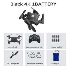 Load image into Gallery viewer, XKJ KY902 Mini Drone Quadcopter with 4K Camera HD Foldable Drones One-Key Return FPV Follow Me RC Helicopter Quadrocopter Toys