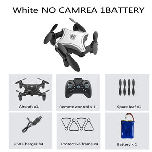 XKJ KY902 Mini Drone Quadcopter with 4K Camera HD Foldable Drones One-Key Return FPV Follow Me RC Helicopter Quadrocopter Toys