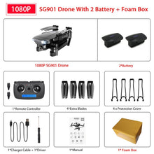 Load image into Gallery viewer, ZWN SG907 SG901 GPS Drone with Wifi FPV 1080P 4K HD Dual Camera Optical Flow RC Quadcopter Follow Me Mini Dron VS SG106 E502S