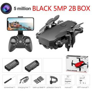 LF606 Mini Drone with 4K Camera HD Foldable Drones One-Key Return FPV Quadcopter Follow Me RC Helicopter Quadrocopter Kid's Toys