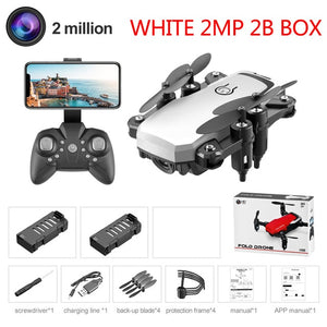 LF606 Mini Drone with 4K Camera HD Foldable Drones One-Key Return FPV Quadcopter Follow Me RC Helicopter Quadrocopter Kid's Toys