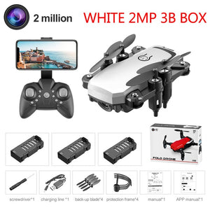 LF606 Mini Drone with 4K Camera HD Foldable Drones One-Key Return FPV Quadcopter Follow Me RC Helicopter Quadrocopter Kid's Toys