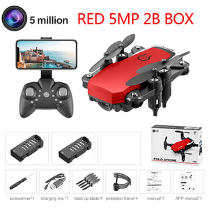 LF606 Mini Drone with 4K Camera HD Foldable Drones One-Key Return FPV Quadcopter Follow Me RC Helicopter Quadrocopter Kid's Toys