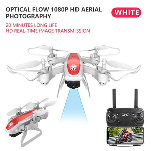 Drone KY909 HD 4K WiFi video live fpv drone light flow keep height quad-axis aircraft one-button take-off drone with camera