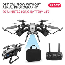 Load image into Gallery viewer, Drone KY909 HD 4K WiFi video live fpv drone light flow keep height quad-axis aircraft one-button take-off drone with camera