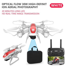 Load image into Gallery viewer, Drone KY909 HD 4K WiFi video live fpv drone light flow keep height quad-axis aircraft one-button take-off drone with camera