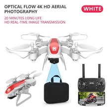 Load image into Gallery viewer, Drone KY909 HD 4K WiFi video live fpv drone light flow keep height quad-axis aircraft one-button take-off drone with camera