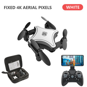 2019 New Original Mini Drone Folding UAV RC Drone with 4K HD Video Camera 4-axis dron RC Quadcopter kids Helicopter drones toys