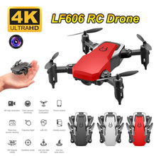 Load image into Gallery viewer, LF606 Wifi FPV Foldable RC Drone with 4K HD Camera Altitude Hold 3D Flips Headless Mode RC Helicopter Aircraft Airplane