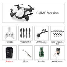 Load image into Gallery viewer, Eachine E61/E61hw Mini Drone With/Without HD Camera Hight Hold Mode RC Quadcopter RTF WiFi FPV Foldable Helicopter VS HS210