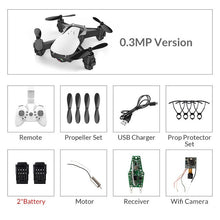 Load image into Gallery viewer, Eachine E61/E61hw Mini Drone With/Without HD Camera Hight Hold Mode RC Quadcopter RTF WiFi FPV Foldable Helicopter VS HS210