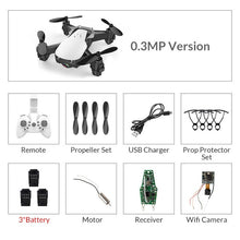 Load image into Gallery viewer, Eachine E61/E61hw Mini Drone With/Without HD Camera Hight Hold Mode RC Quadcopter RTF WiFi FPV Foldable Helicopter VS HS210