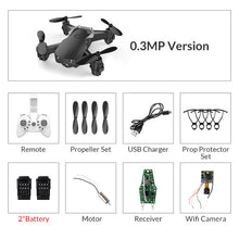 Load image into Gallery viewer, Eachine E61/E61hw Mini Drone With/Without HD Camera Hight Hold Mode RC Quadcopter RTF WiFi FPV Foldable Helicopter VS HS210