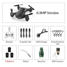 Load image into Gallery viewer, Eachine E61/E61hw Mini Drone With/Without HD Camera Hight Hold Mode RC Quadcopter RTF WiFi FPV Foldable Helicopter VS HS210