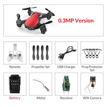 Load image into Gallery viewer, Eachine E61/E61hw Mini Drone With/Without HD Camera Hight Hold Mode RC Quadcopter RTF WiFi FPV Foldable Helicopter VS HS210